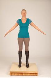 Whole Body Woman Animation references Casual Slim Studio photo references